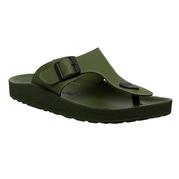 AEROWALK Stylish T-Shape Fashion Slipper for Men | Comfortable | Lightweight | Anti Skid | Casual Office Footwear | - Image 4