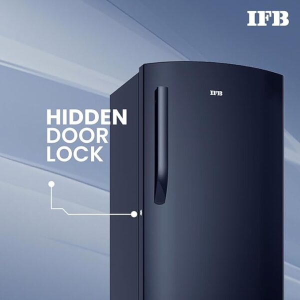 IFB 187L 2 Star Direct-Cool Single Door Refrigerator (IFBDC-2132NCSE, Blue) Extraordinary Storage with Humidity Controller - Image 7