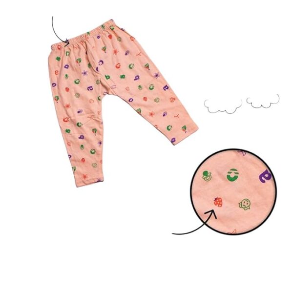 rajshee hoisery Cotton Baby Boys and Baby Girls Pajama Pants/Track Pants, Daily use Lower Pant for Kids boy and Kids Girls Unisex Pack of 6 - Image 3