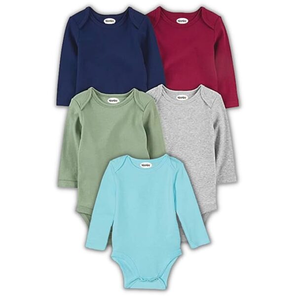 TuddyBuddy 100% Cotton Multi Color Tops/Rompers/Bodysuits for Baby Boy & Baby Girl
