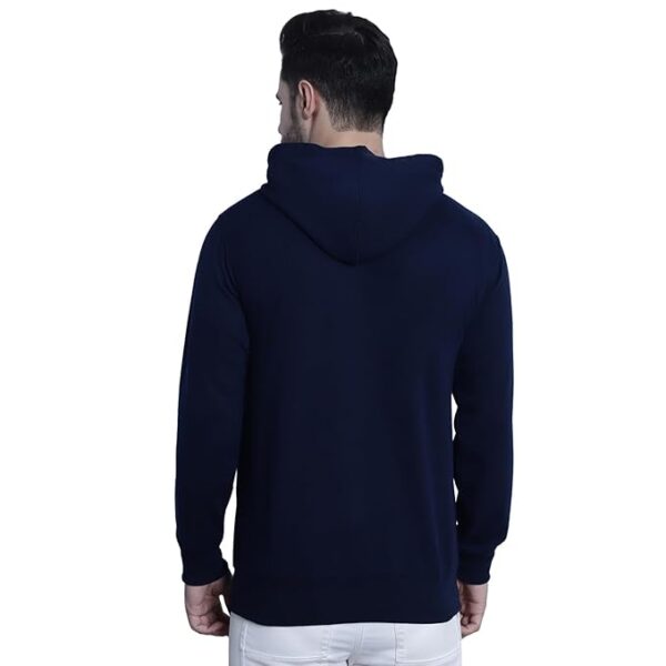 Mack Jonney Multicolor Solid Hooded Cotton Fleece Sweatshirt for Men (Pack of 2)-MACK50949 - Image 7