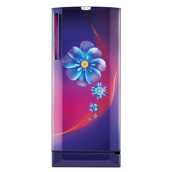 Godrej 210 L 4 Star Inverter Direct-Cool Single Door Refrigerator with Jumbo Vegetable Tray (RD EDGEPRO 225D 43 TDI RY PR, Ray Purple, Base stand with drawer)