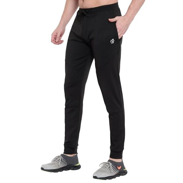 BLUE STAR SHARK Men's Slim Fit Track Pants – Joggers for Running, Gym, Sports, and Casual Wear | Multipurpose Activewear Lower for Men & Boys | Stylish Summer Trousers & Night Pants - Image 7