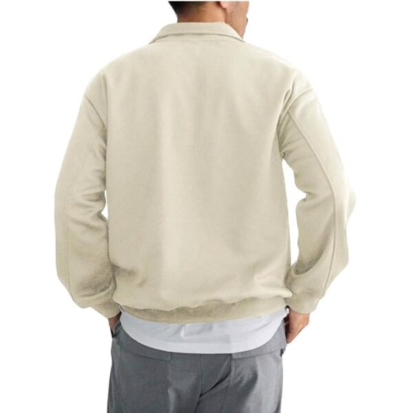 PROSHARX Quarter Zip Style Sweatshirt | Soft & Warm Fleece Sweatshirt Hoodie with Zip - Image 2