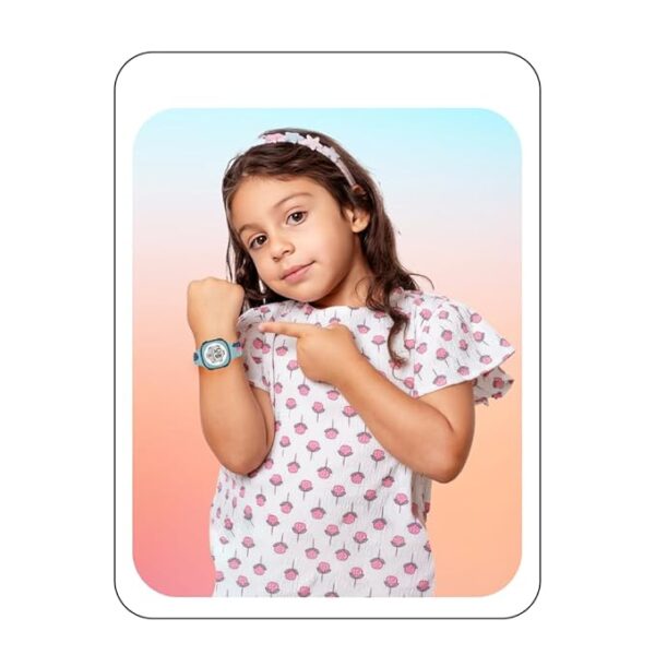 SPIKY Digital Sports Watch for Kids | Multifunctional, Luminous Display, Alarm | Water Resistant & Printed Silicone Strap | Best Birthday Gift Wrist Watches for Girls & Boys | Age 2-14 yrs - Image 4