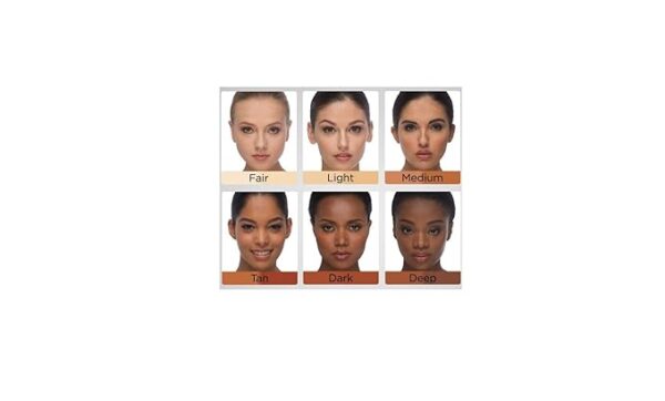 EVE PEARL Dual Salmon Concealer And 202 Concealer Blender Brush Full Coverage Under Brighten Eye Pro Concealer Brush Set Makeup Kit (Tan) - Image 5