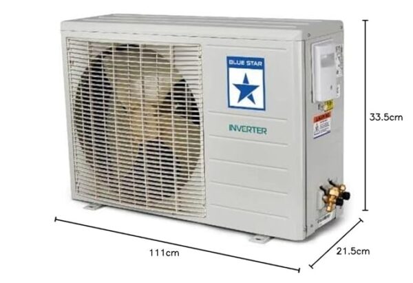 Blue Star Limited 2 Ton 3 Star Fixed Speed Split AC (Copper, FA324DNU, 2022, White) - Image 2