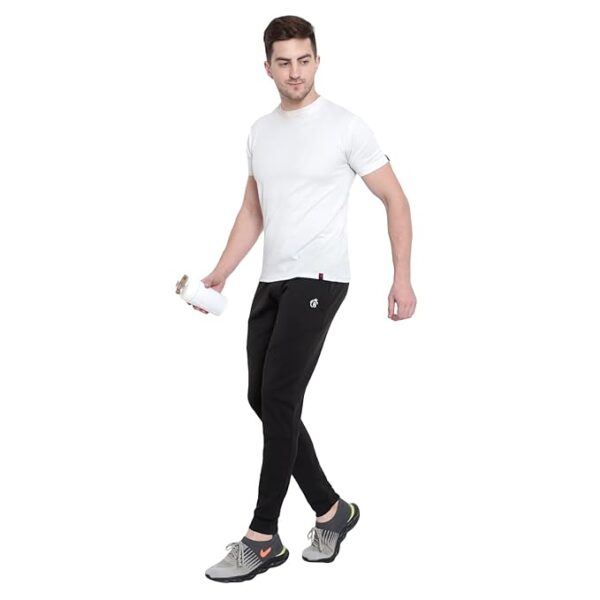 BLUE STAR SHARK Men's Slim Fit Track Pants – Joggers for Running, Gym, Sports, and Casual Wear | Multipurpose Activewear Lower for Men & Boys | Stylish Summer Trousers & Night Pants - Image 5