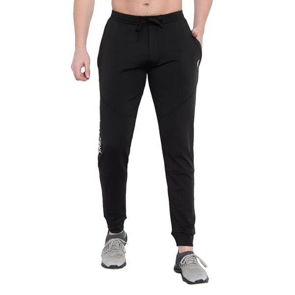 BLUE STAR SHARK Men's Slim Fit Track Pants – Joggers for Running, Gym, Sports, and Casual Wear | Multipurpose Activewear Lower for Men & Boys | Stylish Summer Trousers & Night Pants - Image 6