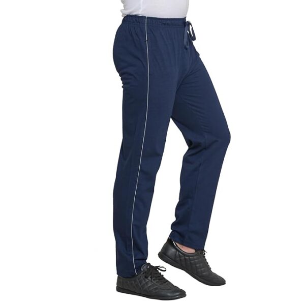 Carlos Mens Regular Cotton Blend Lower with Zip Pocket - Image 2