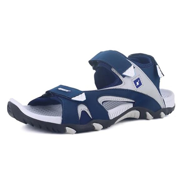 Sparx mens SS 453 | Latest, Daily Use, Stylish Floaters | Grey Sport Sandal - 8 UK (SS 453)