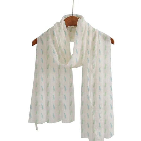 linenaffairs Scarf 100% Pure Cotton Set of 5- Stoles | scarves | scarf | stole for Summer, Sun Protection Cotton Face Scarf for girls and women - Image 6