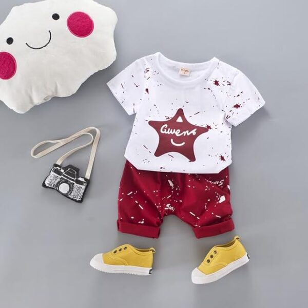 Cotton Clothing Sets for Baby Boys & Baby Girls Kids Clothes for boys kids clothes for girls Printed Kids Clothing Sets (KDST19-KDST22GR-KDST9) - Image 5