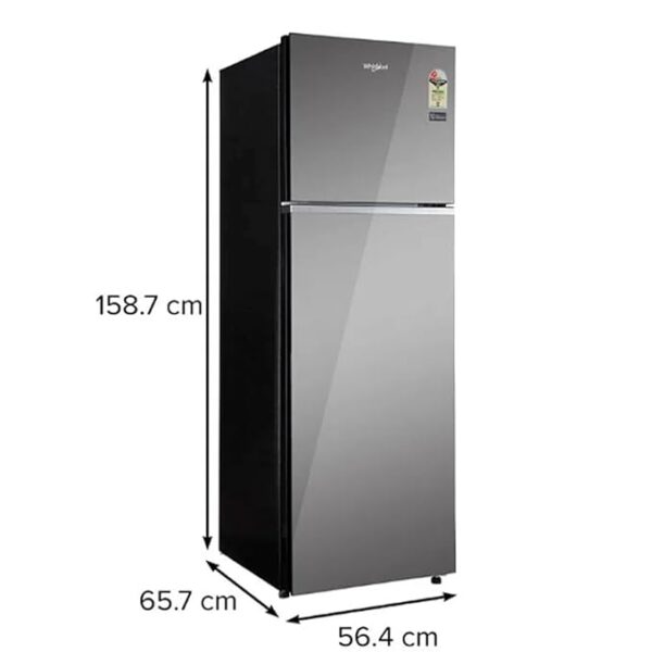 Whirlpool 231 L 2 Star Inverter Frost-Free Double Door Refrigerator (INTELLIFRESH INV ELT 278GD Crystal Mirror, 2023 Model) - Image 3