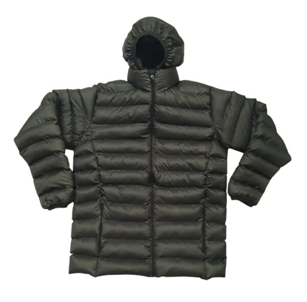 ANJUM GARMENTS Standard Length Jacket For Men Winter Wear Hooded Jackets For Men Full Sleeve Insulated Winter Jacket Winter Wear For Men,Olive Green - Image 2