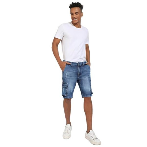 Campus Sutra Men's Regular Shorts - Image 6
