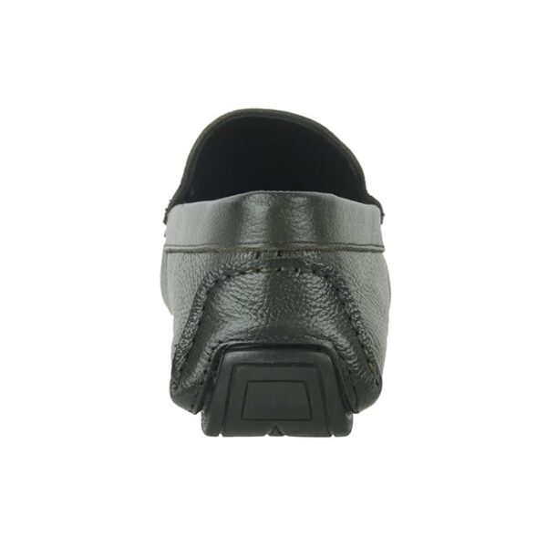 Mochi Men Casual Leather Driving Loafer Shoes - Image 4