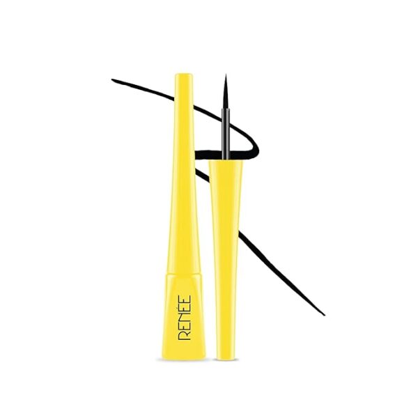 RENEE Everyday Eyeliner, Smudge-Proof & Water Resistant, One Stroke Application, Quick Dry Formula with Intense Black Pigment, Enriched with Castor Oil, Cruelty-Free Skincare Infused Makeup, 3.5 Ml - Image 5