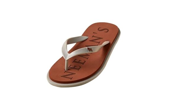 Neeman's Eco Classic Slippers for Men | Stylish, Comfortable & Lightweight Flip Flops for Men's | Flexible & Durable | Flat, Rubber, Anti Skid, Soft Daily Use Chappal - Image 5