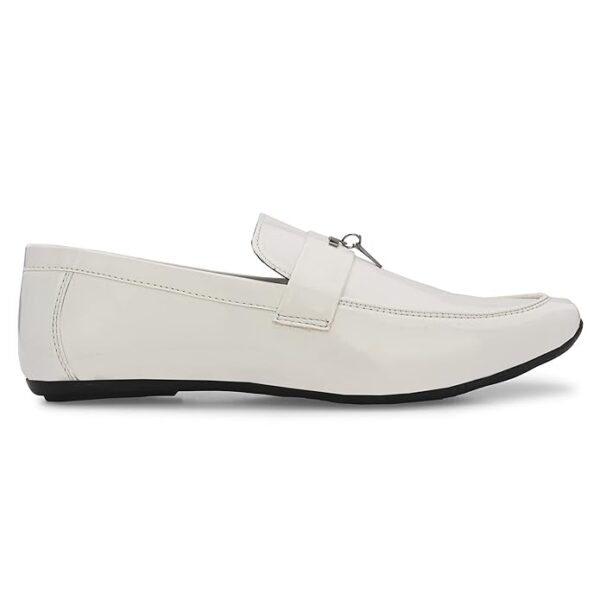 Men's Buckle White Nagras - Image 5