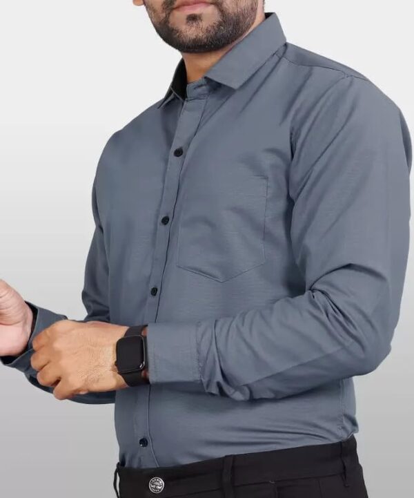 Tee Projekt Men's Cotton Regular Fit Shirt ( Pack of 1 ) - Image 3