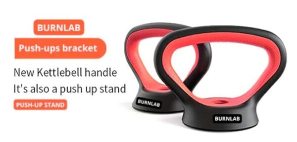 Burnlab 6 in 1 multifunctional weight training kit - Dumbbells, Kettlebells, Barbells & Push up brackets in 1 | Adjustable Weights | Perfect for Full Body Workout for Men & Women - Image 4