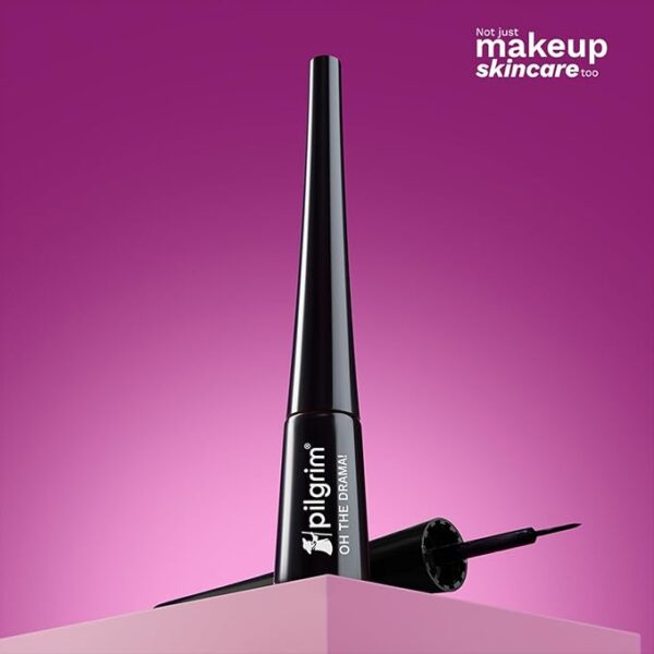 Pilgrim Black Scandal Eyeliner Pencil Intense Matte Finish Smudge Proof Pencil Enriched With Argan Oil | 3.50Ml - Image 4