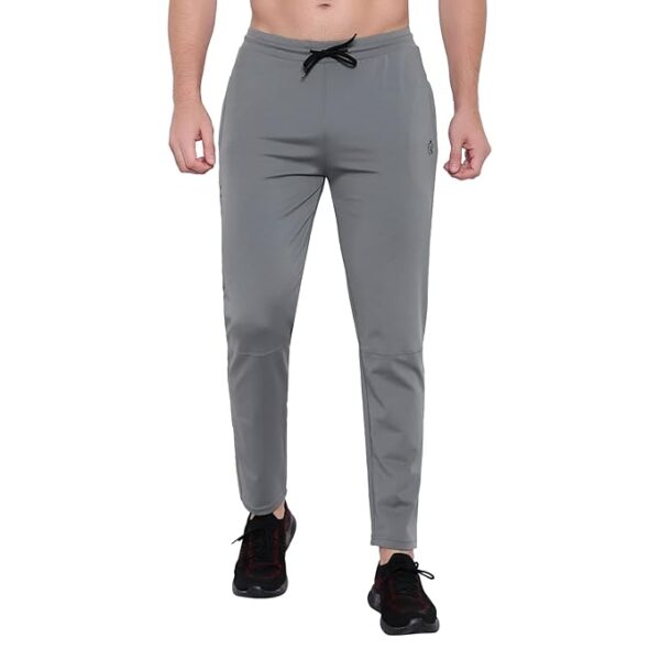 BLUE STAR SHARK Men's Slim Fit Track Pants – Joggers for Running, Gym, Sports, and Casual Wear | Multipurpose Activewear Lower for Men & Boys | Stylish Summer Trousers & Night Pants - Image 4