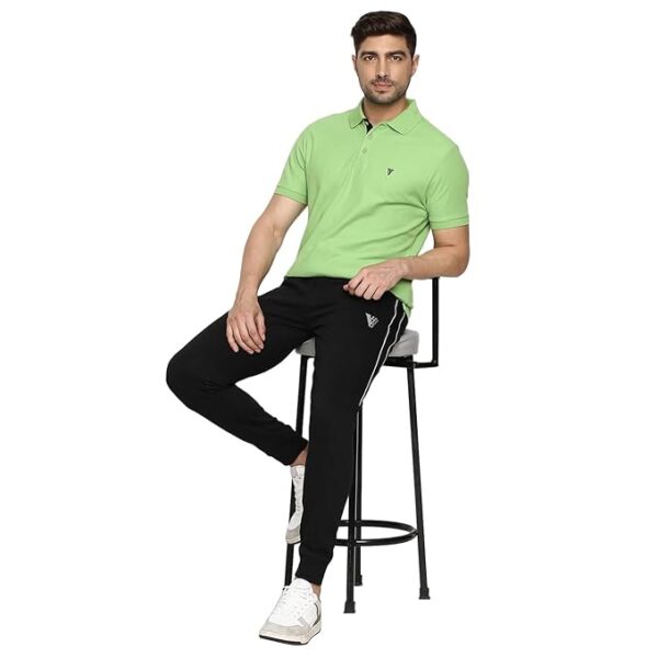 Van Heusen Men's Textured Regular Fit Polo Shirt - Image 3