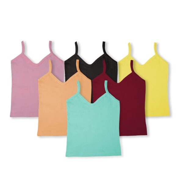 Cotton Girls Slips (Pack of 6)