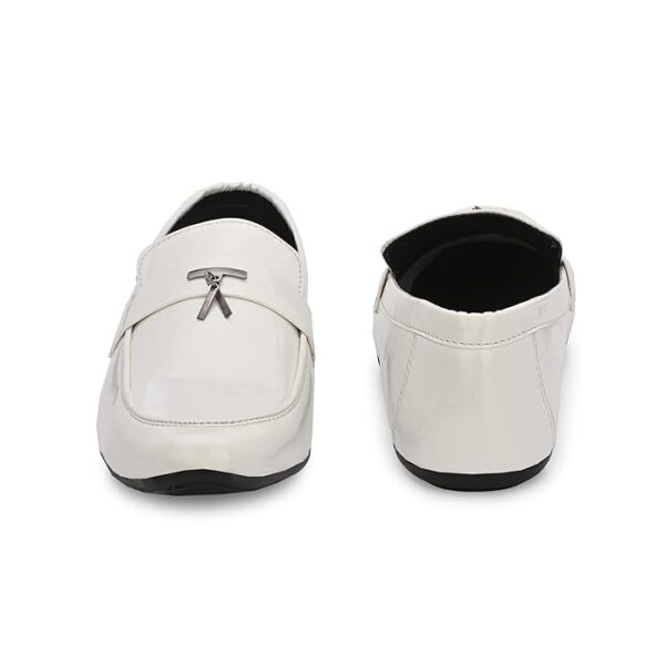 Men's Buckle White Nagras - Image 3