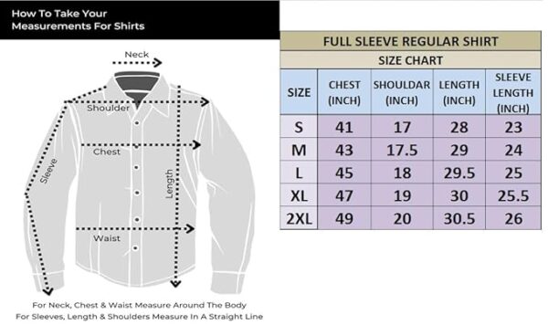 Lymio Men's Polyester Regular Fit Shirt - Image 5