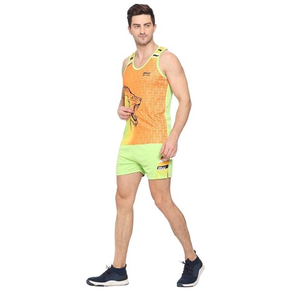 Beatwide Men's Track And Field Jersy Set | Running Sandoo Set PMC Polyester Mix Running Kit And Running Vest Sandoo Set -Workout Set, Gym Wear, Running Wear,For Men's - Image 5
