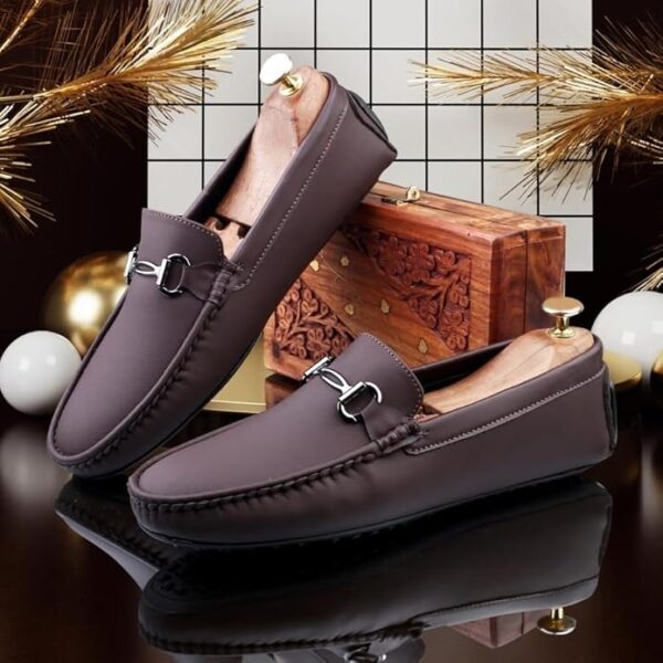 Men's Suede Stylish, Comfortable & Casual Slip-On Loafers - Image 2