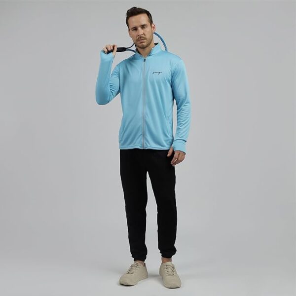 BE SAVAGE Sunscreen Jacket With UPF 50+ Summer Jacket lightweight Jackets For Men Biker Jackets For Men Zipper Jacket - Image 6