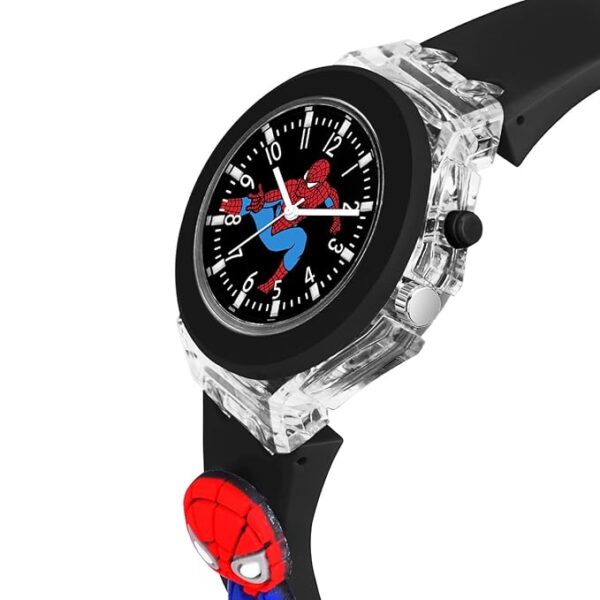 ON TIME OCTUS Kids Analouge Multi-Color Light Cute 3D Cartoon Character Boys and Girls Watch (Multicolour Dial & Colored Strap) - Image 3