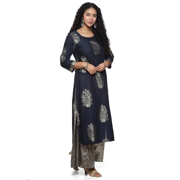 BIBA Women's Cotton Salwar Suit Set - Image 3