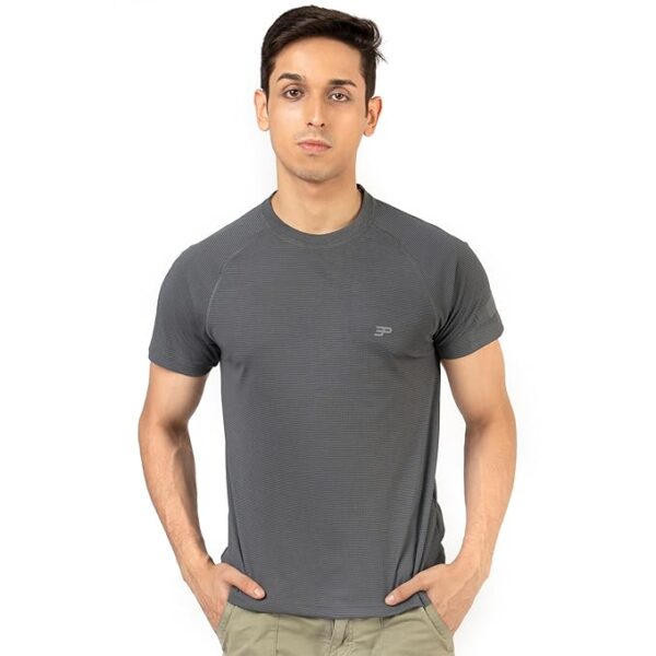 3rd Planet Gym Regular Fit T Shirt for Men Round Neck Active Tshirt for Men Quick Dry Active Wear T Shirts for Man Dry Fit T Shirts for Men for Gym & Sports Wear Anti Odor Training Tshirt for Men - Image 5