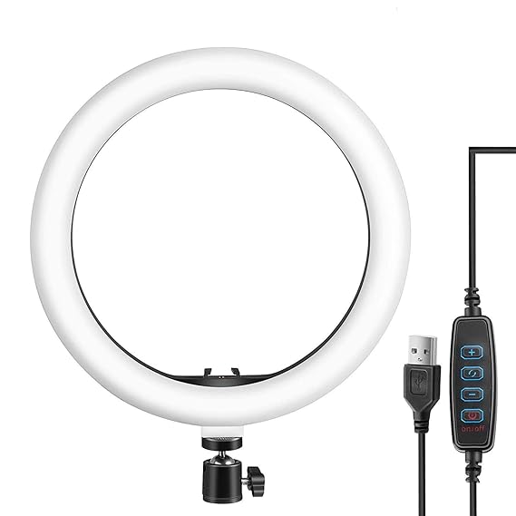 Tygot Ring Light 12" Ring Light for Video Shooting Professional Studio Light ringlight Photography Halo YouTube ringlight kit for YouTube Instagram Accessories