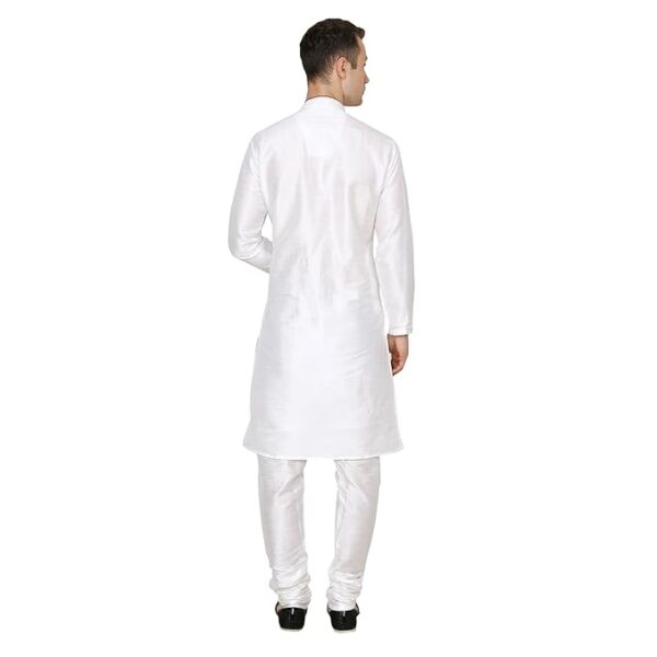 Royal Kurta Men's Silk Blend Kurta Pyjama Set - Image 6