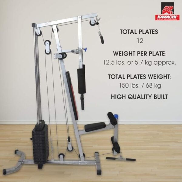 KAMACHI Multistation Home Gym Set: Exercise Machine; Gym Machine (HG-12(Made in Taiwan)) - Image 4