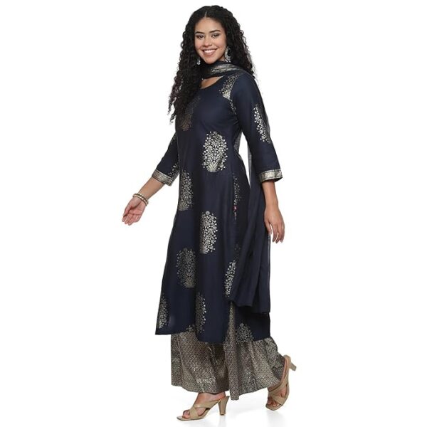 BIBA Women's Cotton Salwar Suit Set - Image 2