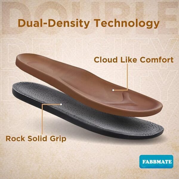 Fabbmate Men's Synthetic Leather Sandal Pack of 1 - Image 4