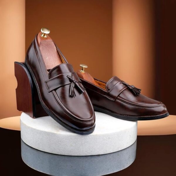 Synthetic Slip-On Trendy, Stylish Casual Loafers for Men - Image 4