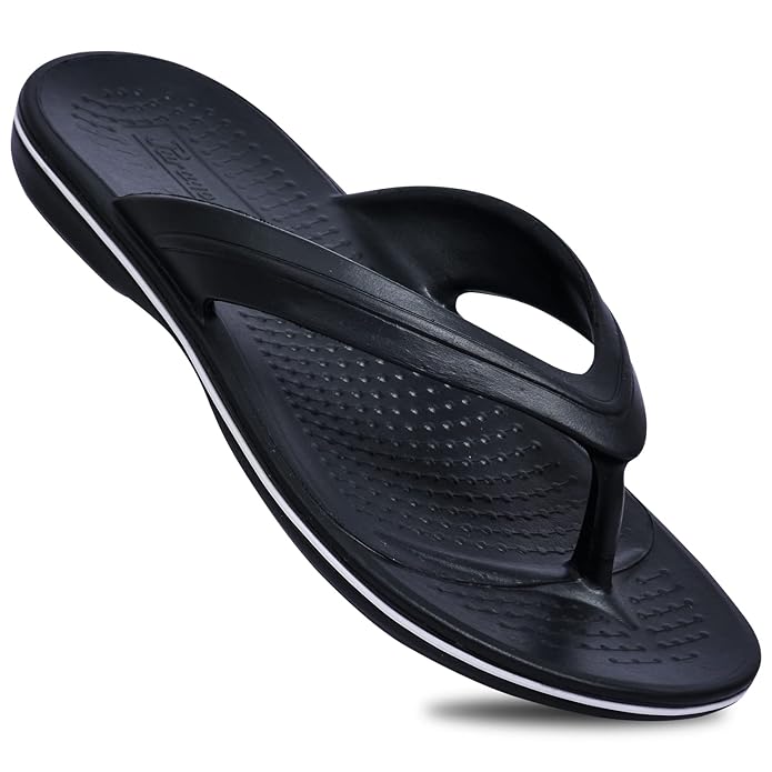 PARAGON EVK1129G Men Stylish Lightweight Water Resistant Flipflops | Comfortable with Anti Skid Soles | Casual & Trendy Slippers | Indoor & Outdoor