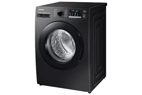 Samsung 8 kg, Hygiene Steam with Inbuilt Heater, Digital Inverter, Fully-Automatic Front Load Washing Machine (WW80TA046AB1TL, Black) - Image 3