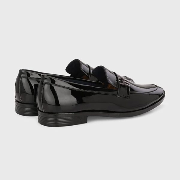 Centrino Slip-On Men's Formal Shoe | Stylish with Soft Cushioned Insole | Trendy Non Lace-Up Design | Perfect for Formal Wear (9705) - Image 2