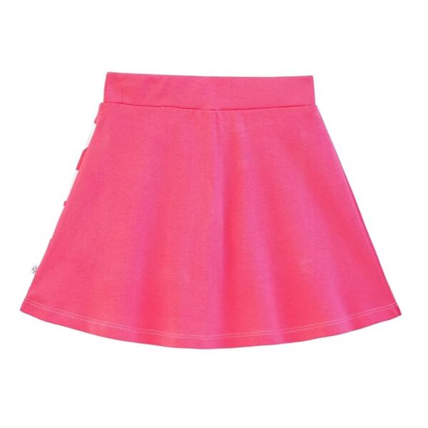 YouGotPlanB Girl's Above Knee Skater Skirt with Inner Shorts | Soft 100% Cotton, Breathable Fabric, Supersoft Waistband for Max Comfort & Safety | Fun Playground Wear - Image 2