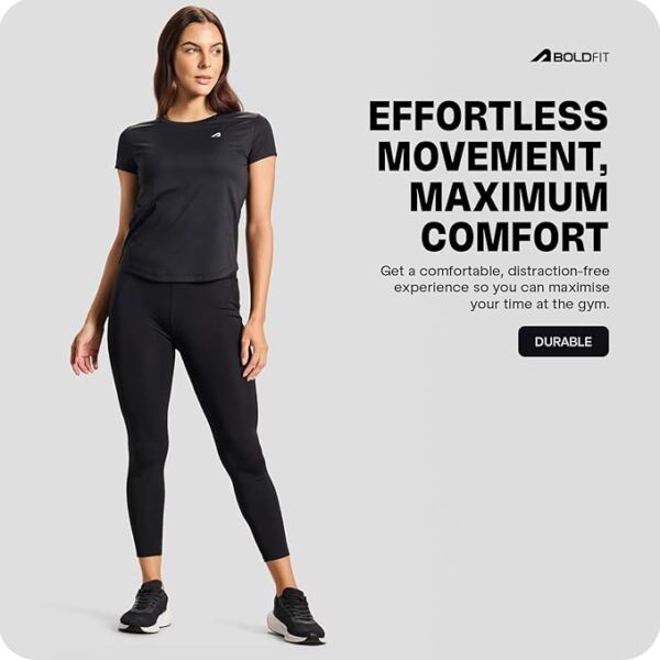 Boldfit Women Half Sleeve T-Shirt - Image 5