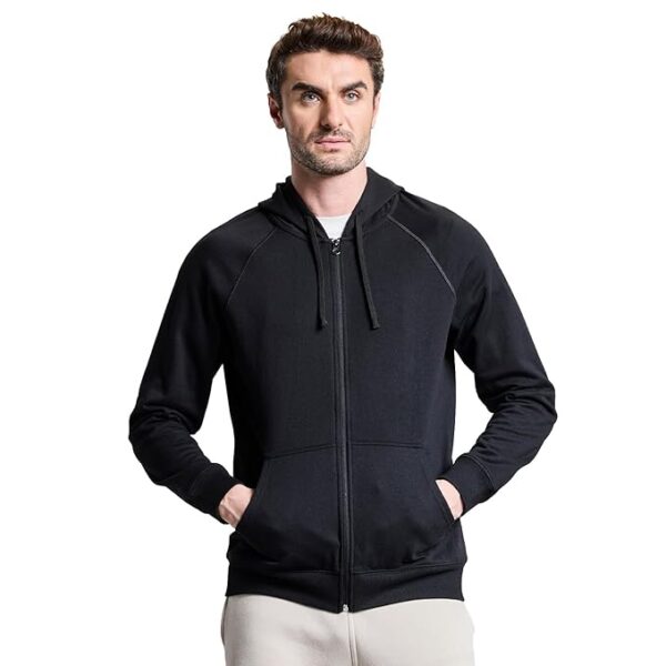 Boldfit Hoodies for Men Stylish Sweat Shirt Men Winter Jacket for Men Winter Wear for Men Thermal Insulation Mens Jacket Full Zipper Pullover for Men Fleece Sweatshirt for Man Hoodies for Man Hoodie